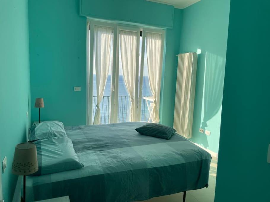 Ocean View Villa With Fast Wi-Fi And Elevator To Town Levanto Exterior photo