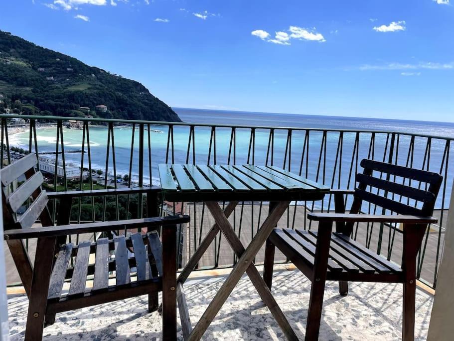 Ocean View Villa With Fast Wi-Fi And Elevator To Town Levanto Exterior photo